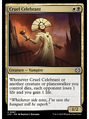 Cruel Celebrant | Inglés | NM | LCC