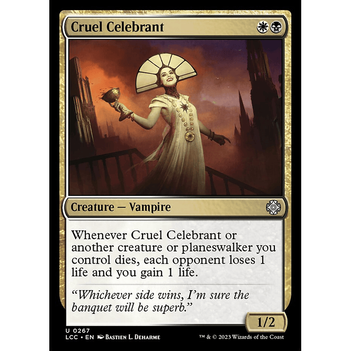 Cruel Celebrant | Inglés | NM | LCC 1