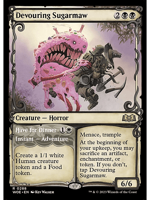Devouring Sugarmaw // Have for Dinner (Showcase) | Inglés | NM | WOE