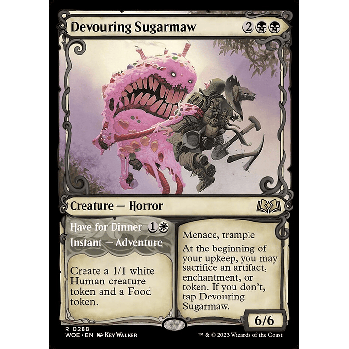 Devouring Sugarmaw // Have for Dinner (Showcase) | Inglés | NM | WOE 1