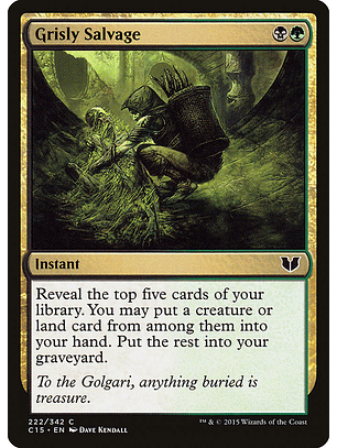 Grisly Salvage | Inglés | NM | C15