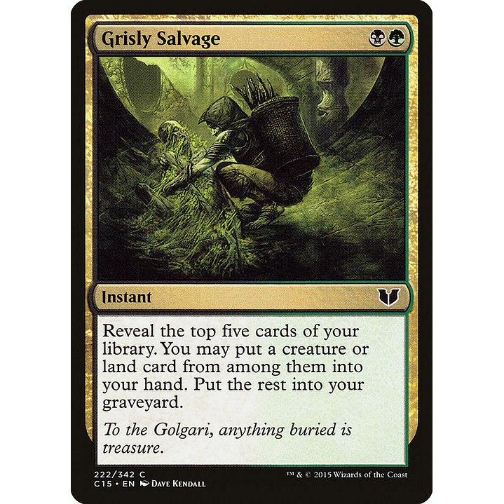Grisly Salvage | Inglés | NM | C15 1