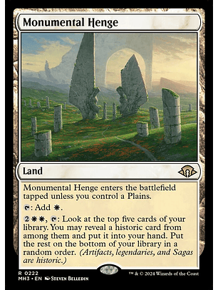 Monumental Henge | Español | NM | MH3