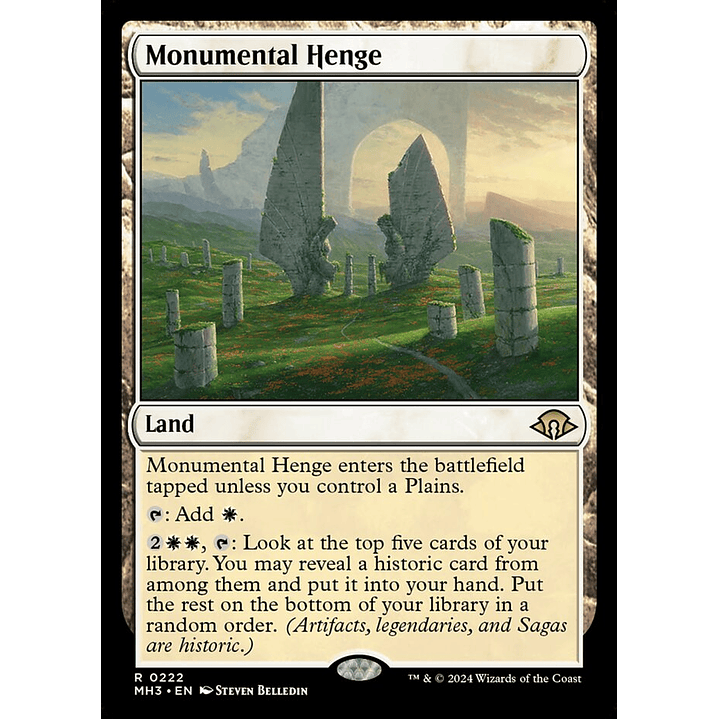 Monumental Henge | Español | NM | MH3 1