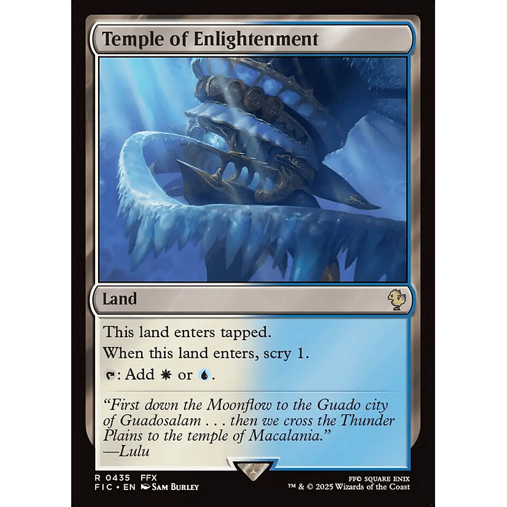 Temple of Enlightenment (Surge Foil) | Español | NM | FIC 1