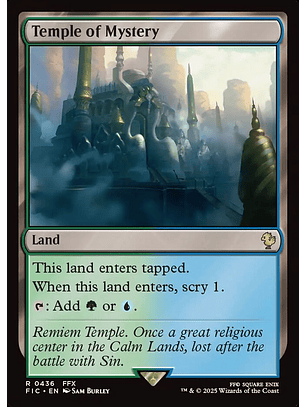 Temple of Mystery (Surge Foil) | Español | NM | FIC