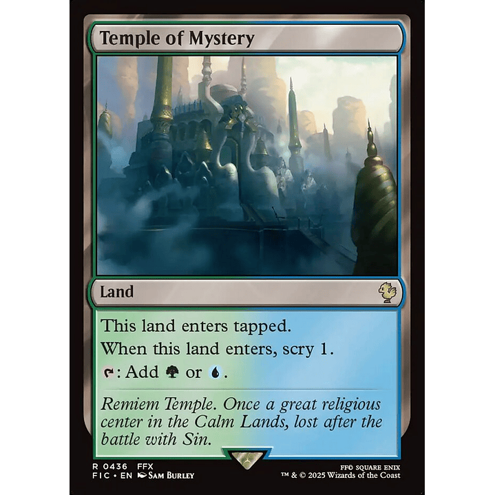 Temple of Mystery (Surge Foil) | Español | NM | FIC 1