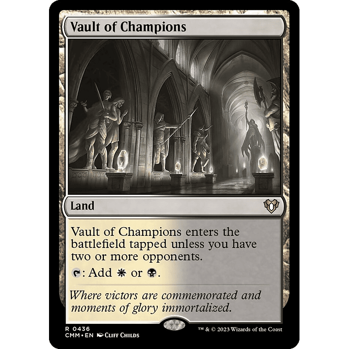 Vault of Champions | Inglés | NM | CMM 1