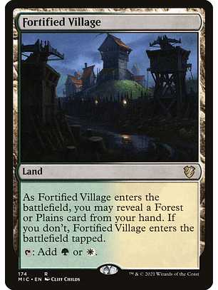 Fortified Village | Inglés | NM | MIC