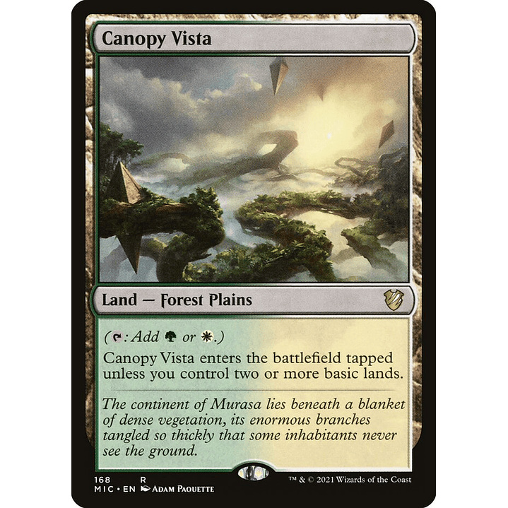 Canopy Vista | Inglés | NM | MIC 1