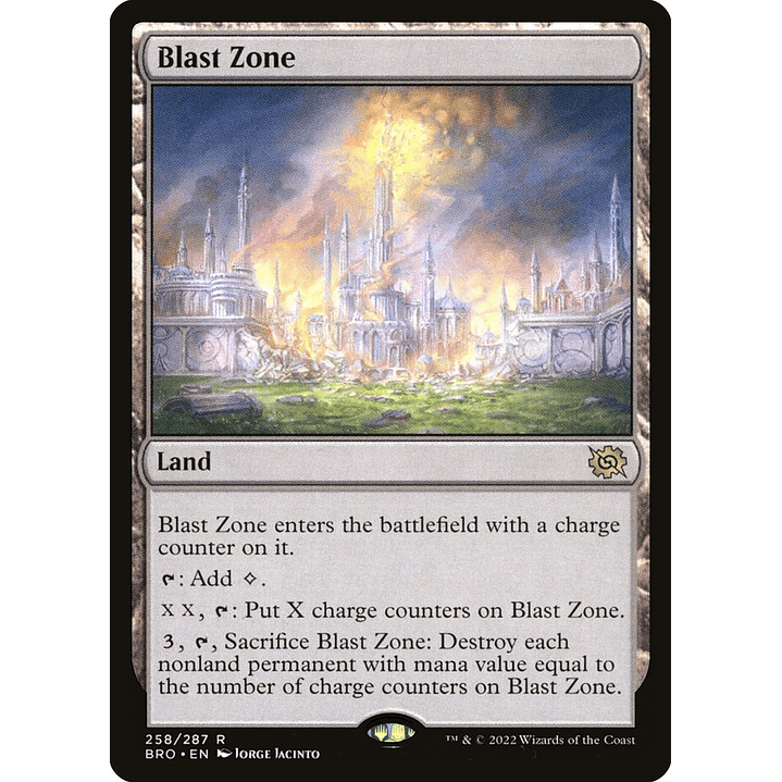 Blast Zone | Inglés | NM | BRO 1