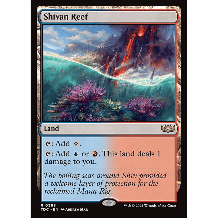 Shivan Reef | Inglés | NM | TDC 1