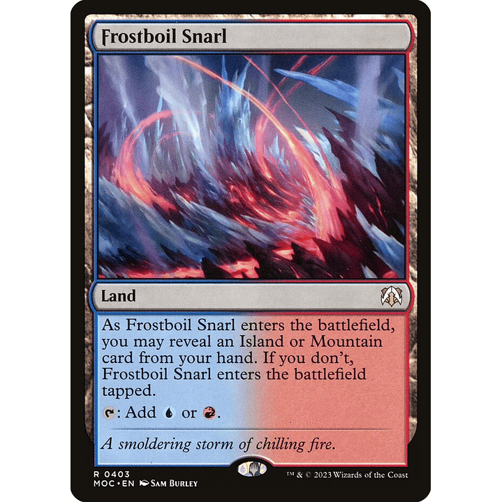 Frostboil Snarl | Inglés | NM | MOC 1