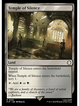 Temple of Silence | Inglés | NM | PIP