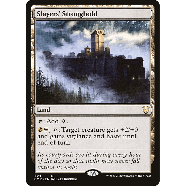 Slayers' Stronghold | Inglés | NM | CMR 1