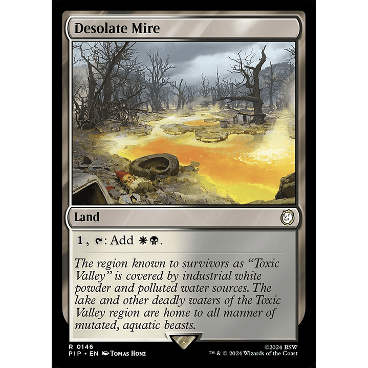 Desolate Mire | Inglés | NM | PIP 1