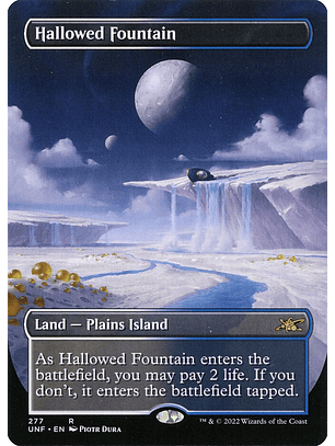 Hallowed Fountain (Borderless foil) | Inglés | NM | UNF