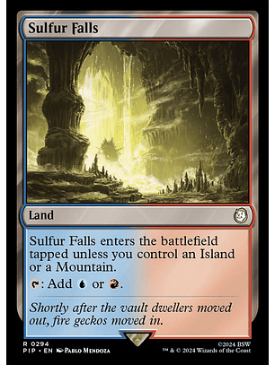 Sulfur Falls | Español | NM | PIP