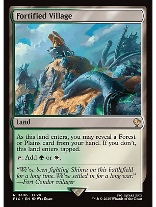 Fortified Village (Surge Foil) | Español | NM | FIC