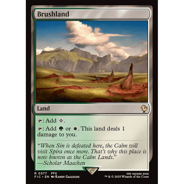 Brushland (Surge Foil) | Español | NM | FIC 1