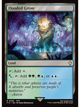 Flooded Grove (Surge Foil) | Español | NM | FIC