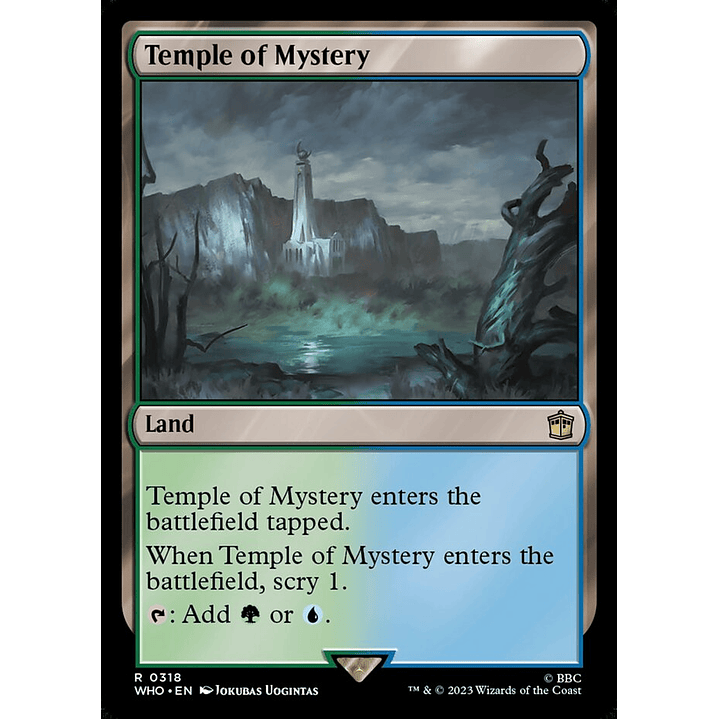 Temple of Mystery | Inglés | NM | WHO 1