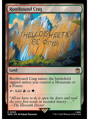 Rootbound Crag | Inglés | NM | WHO