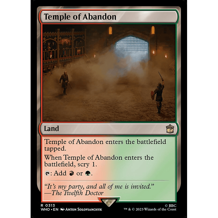 Temple of Abandon | Inglés | NM | WHO 1
