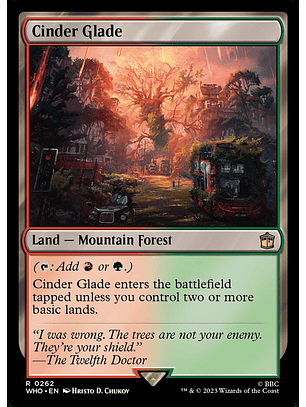 Cinder Glade | Inglés | NM | WHO