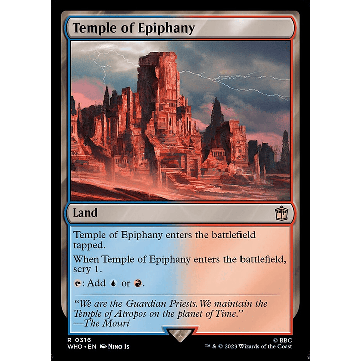 Temple of Epiphany | Inglés | NM | WHO 1