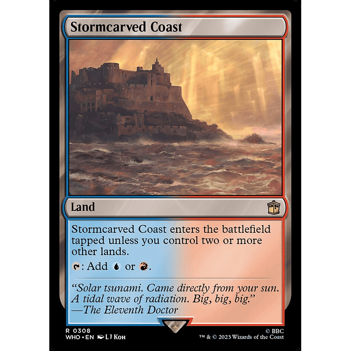 Stormcarved Coast | Inglés | NM | WHO 1