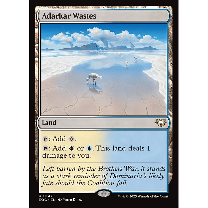 Adarkar Wastes | Inglés | NM | EOC 1