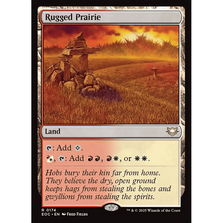 Rugged Prairie | Inglés | NM | EOC 1