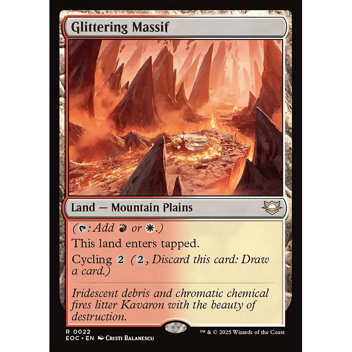Glittering Massif | Inglés | NM | EOC 1