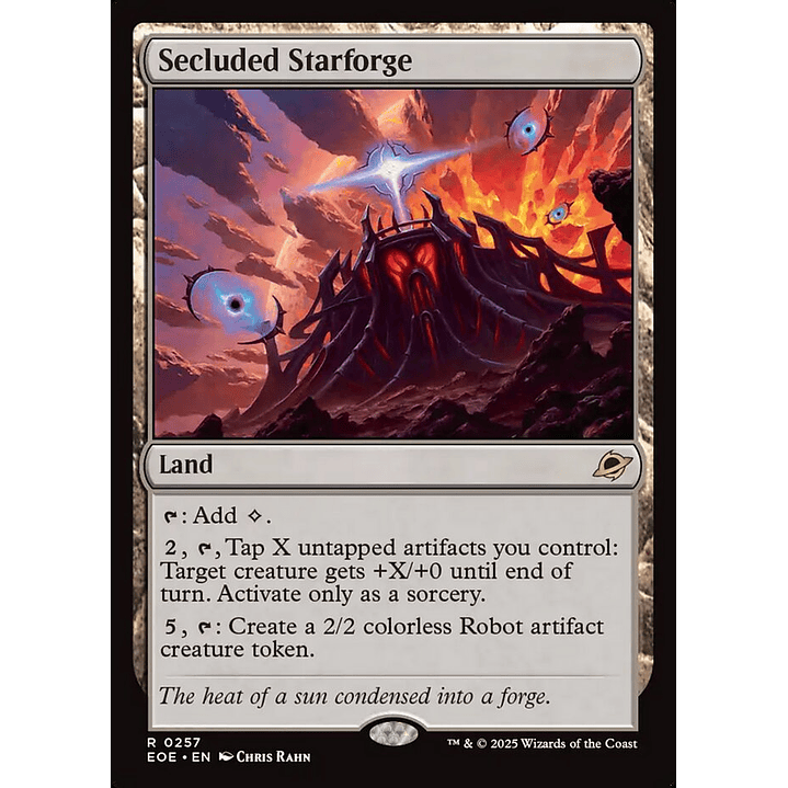 Secluded Starforge (foil) | Inglés | NM | EOE 1
