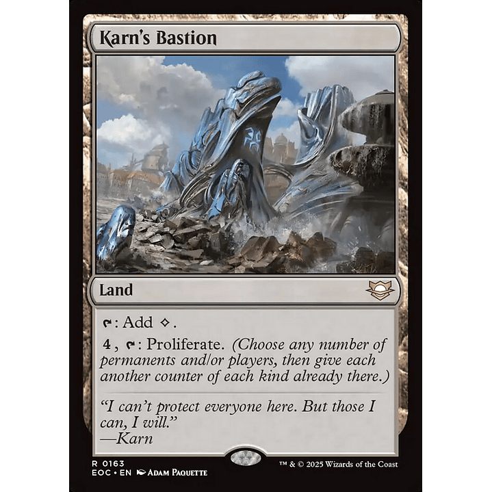 Karn's Bastion | Inglés | NM | EOC 1
