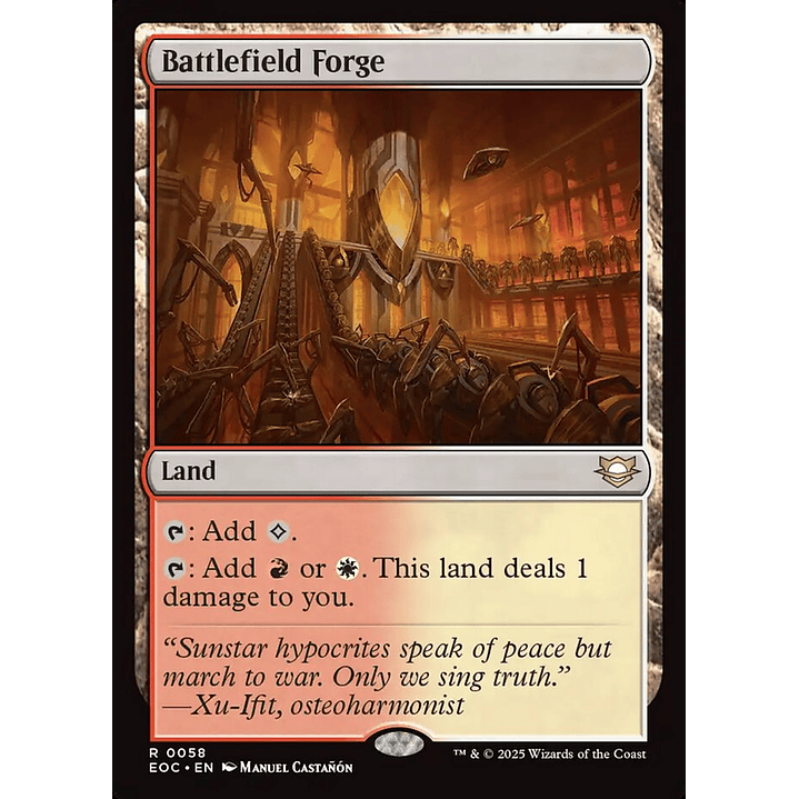 Battlefield Forge | Inglés | NM | EOC 1