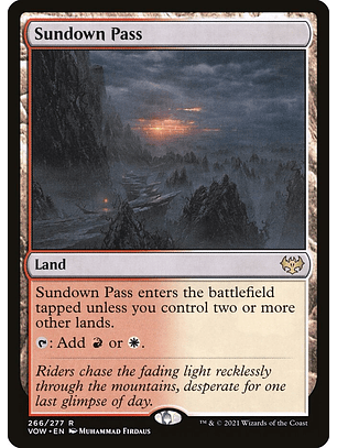 Sundown Pass | Inglés | NM | VOW