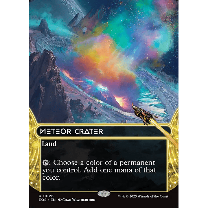 Meteor Crater (Borderless) | Inglés | NM | EOS 1