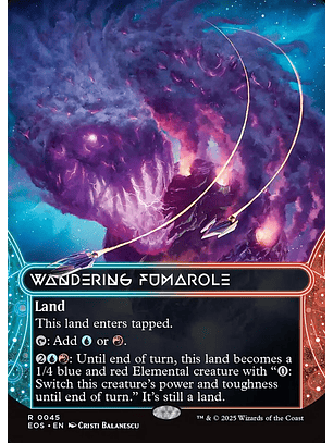 Wandering Fumarole (Borderless) | Inglés | NM | EOS