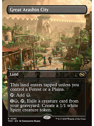 Great Arashin City (Borderless) | Inglés | NM | TDM