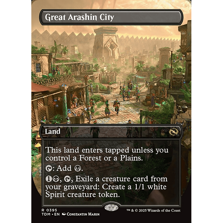 Great Arashin City (Borderless) | Inglés | NM | TDM 1