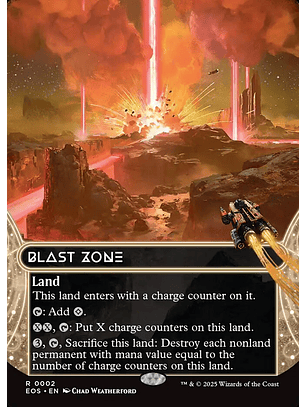 Blast Zone (Borderless) | Inglés | NM | EOS