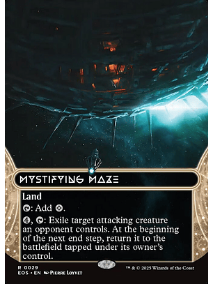 Mystifying Maze (Borderless) | Inglés | NM | EOS