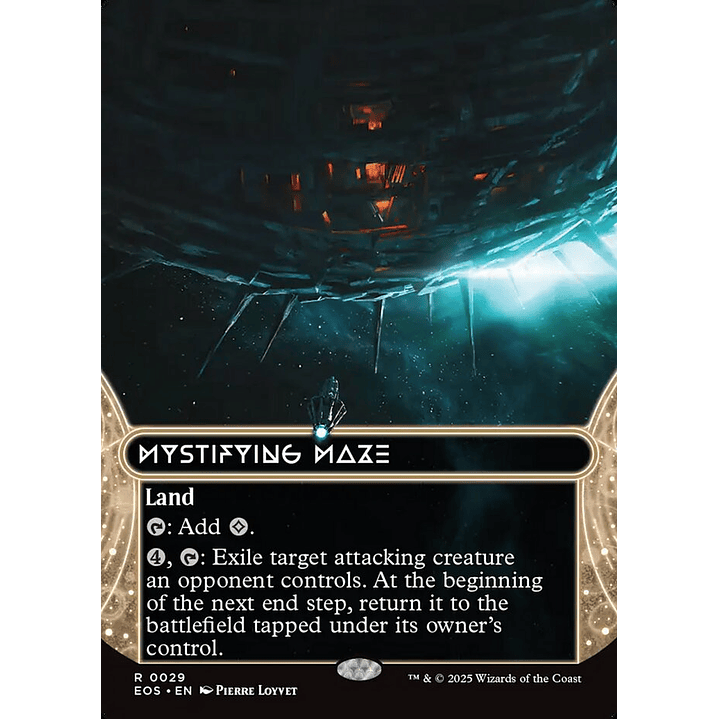 Mystifying Maze (Borderless) | Inglés | NM | EOS 1