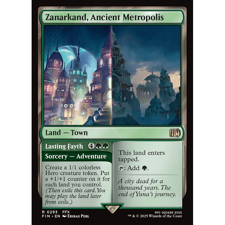 Zanarkand, Ancient Metropolis // Lasting Fayth | Inglés | NM | FIN 1