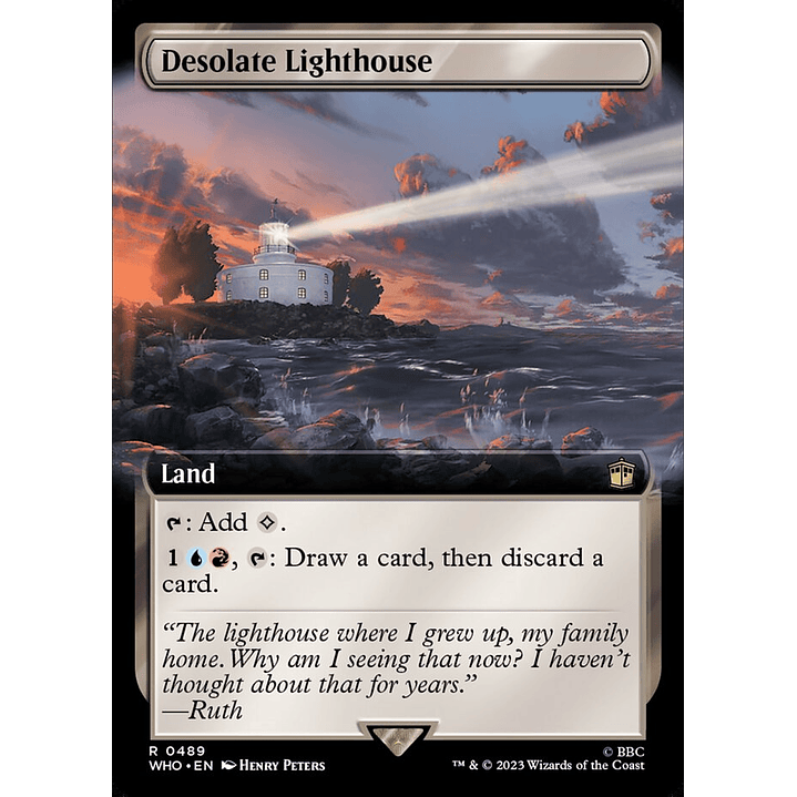 Desolate Lighthouse (Extended Art foil) | Inglés | NM | WHO 1