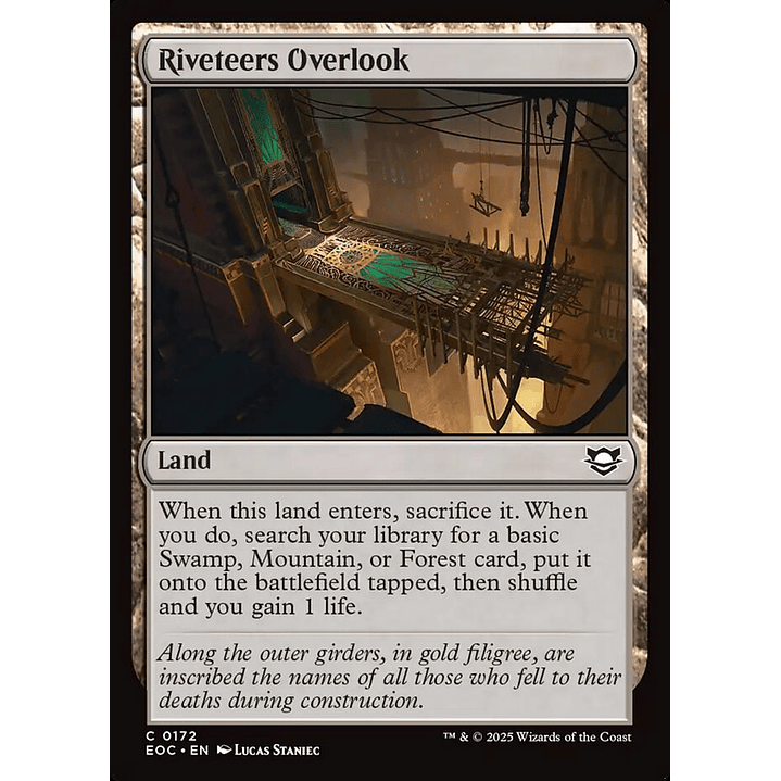 Riveteers Overlook | Inglés | NM | EOC 1