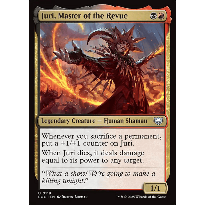 Juri, Master of the Revue | Inglés | NM | EOC 1