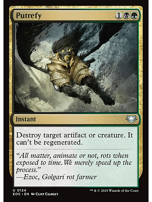 Putrefy | Inglés | NM | EOC